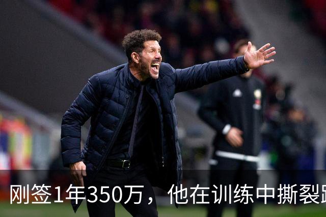 刚签1年350万，他在训练中撕裂跟腱，赛季或提前结束